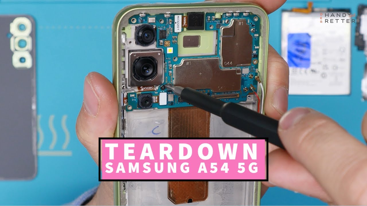 Samsung Galaxy A54 5G — Разборка — Полная разборка