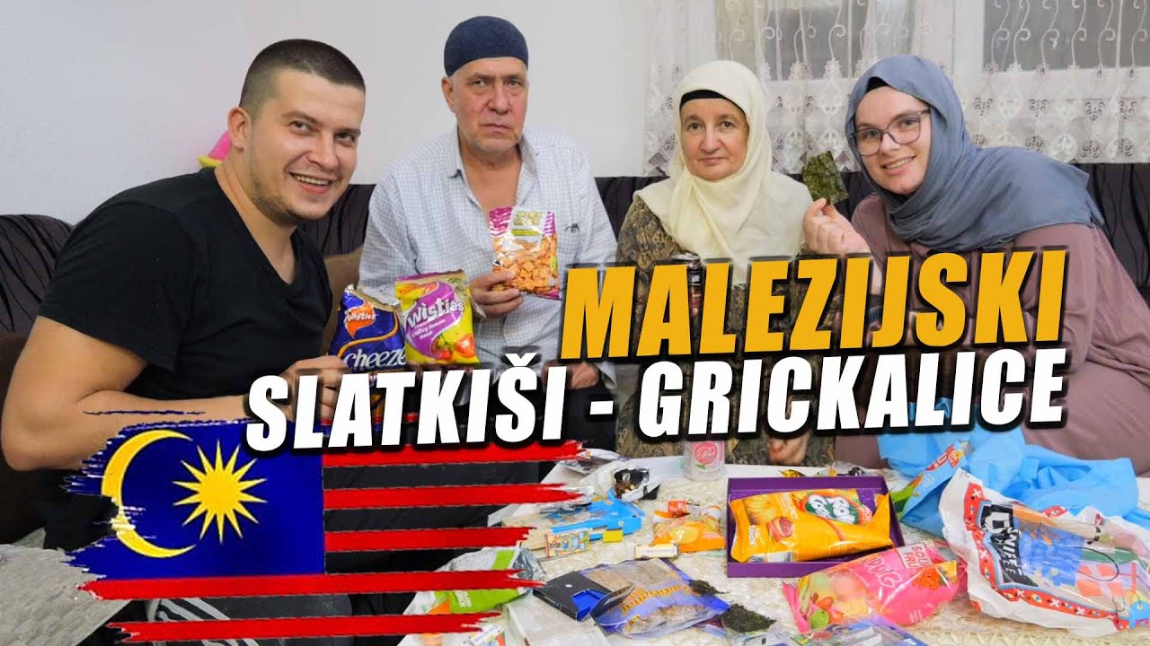 ŠOK REAKCIJE: Probali smo MORSKU TRAVU *grickalice iz Malezije*