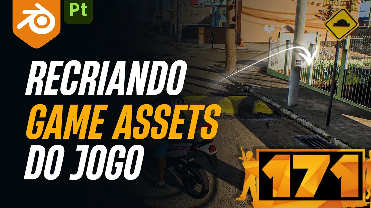 Como criar Assets 3D Brasileiros REALISTAS no Estilo do Jogo 171| DIA 1