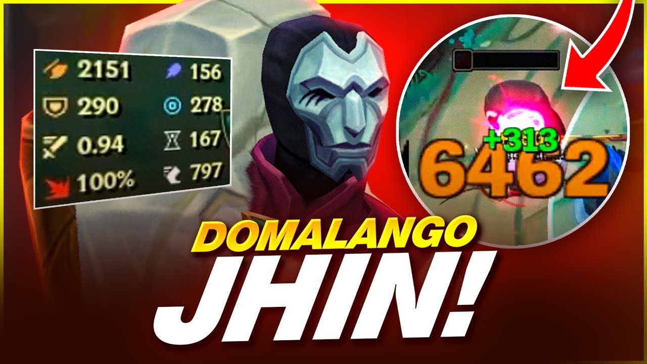 RAKİBİ OYUNDAN SİLEN EFSANE DOMALANGO JHİN!