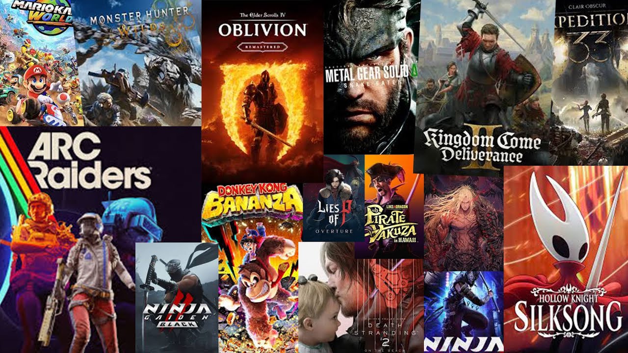 RANKING THE BEST GAMES OF THE YEAR