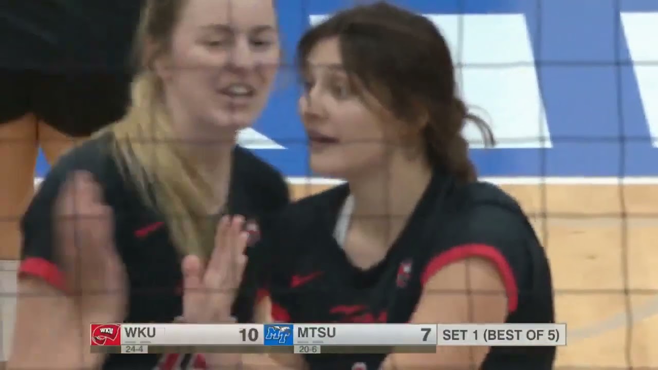 #23 Western Kentucky vs Middle Tennessee | NCAA Women Volleyball 11/09/2023