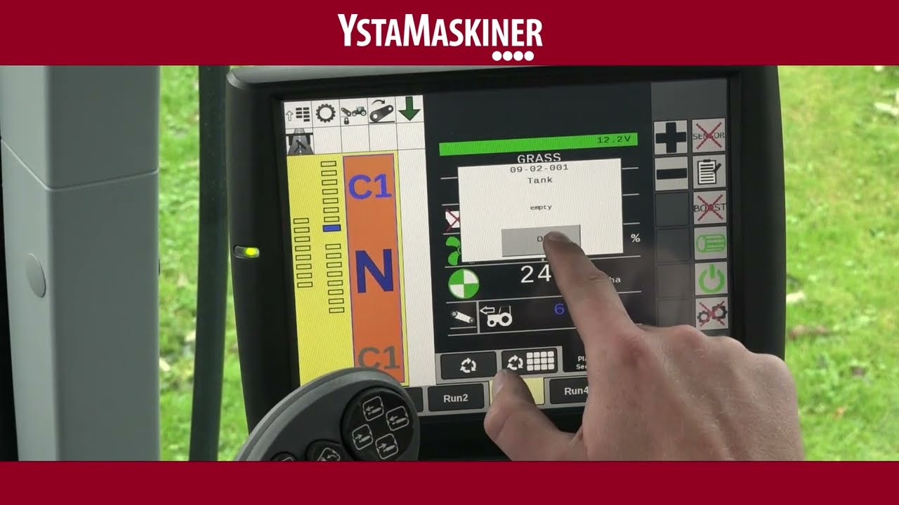 ZOCON Frösåmaskin med ISOBUS
