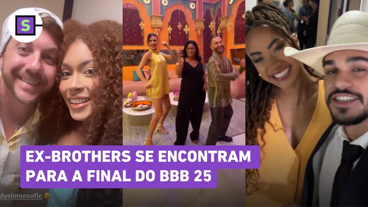 Aline, Vitória Strada, Dona Delma: ex-participantes se encontram nos bastidores da final do BBB 25