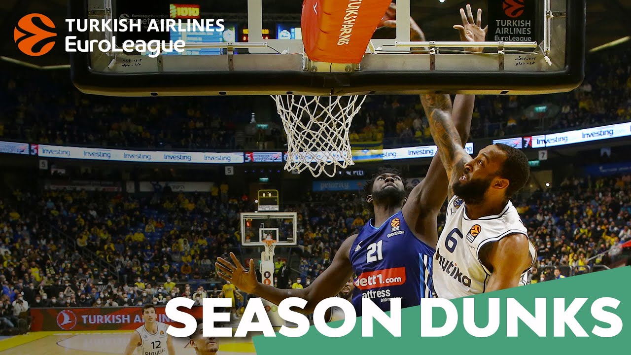 Derrick Williams | Season Dunks | 2021-22 Turkish Airlines EuroLeague