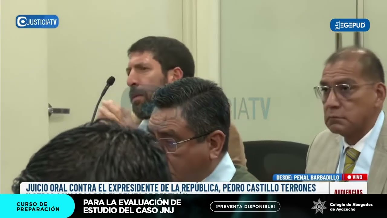 Así fue EXPULSADO Raúl Noblecilla del Juicio contra Pedro Castillo