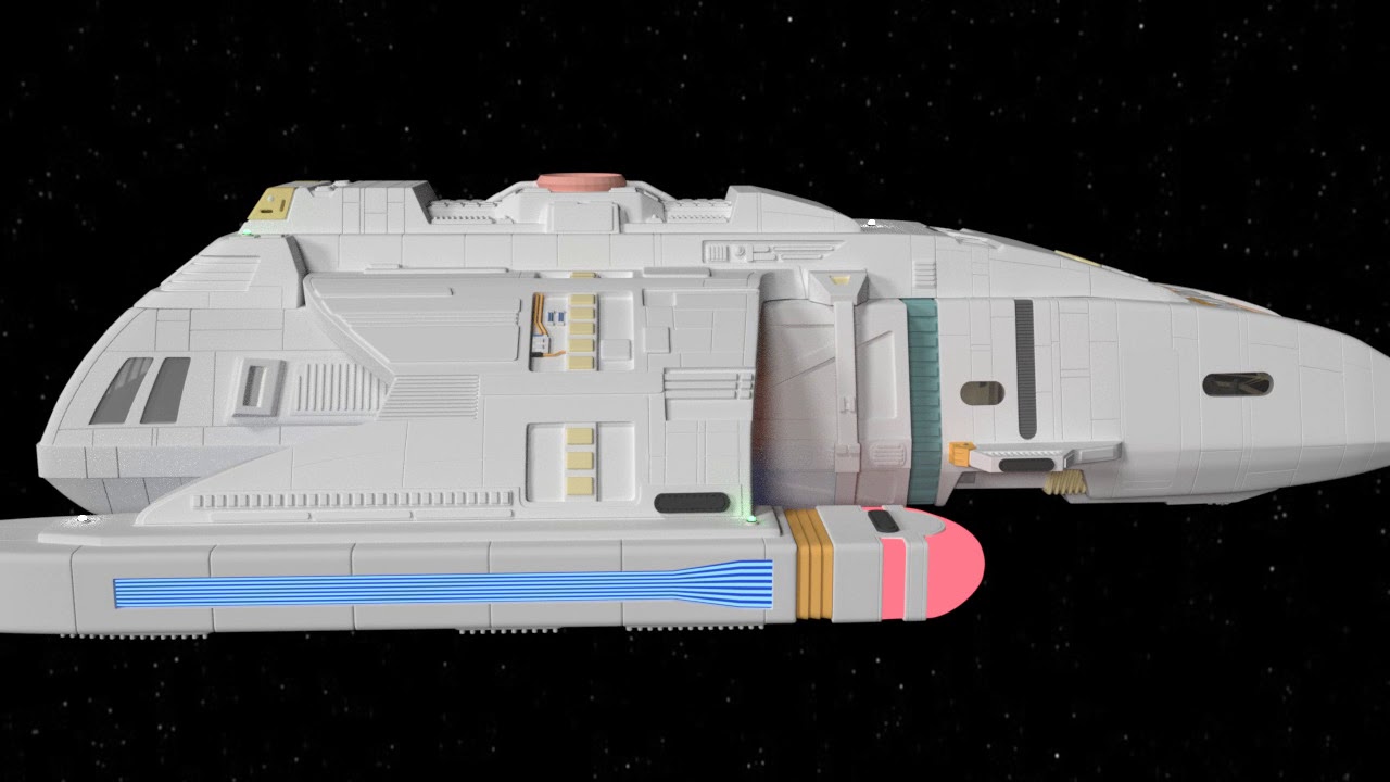 Star Trek - Danube Class Runabout WIP