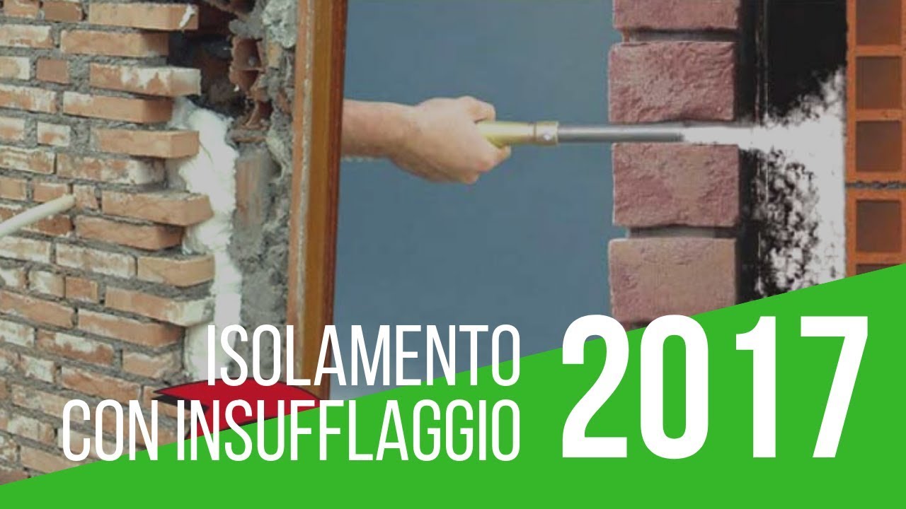 Isolamento termico abitazione con controparete e insufflaggio