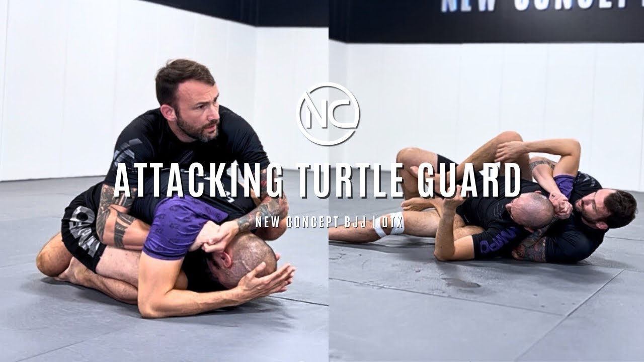 New Concept BJJ | Attacking Turtle Guard | NoGi Coach Caleb Flippin DTX