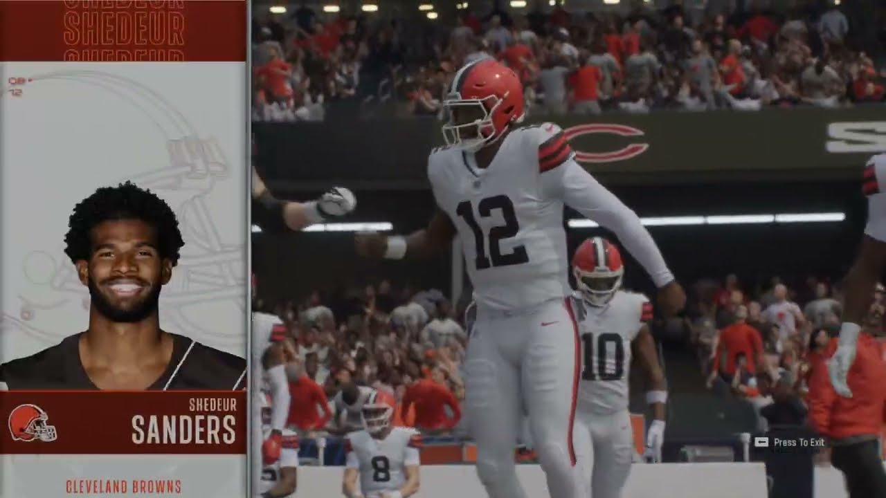 2025 Week 15 Cleveland Browns @ Chicago Bears Official Sim
