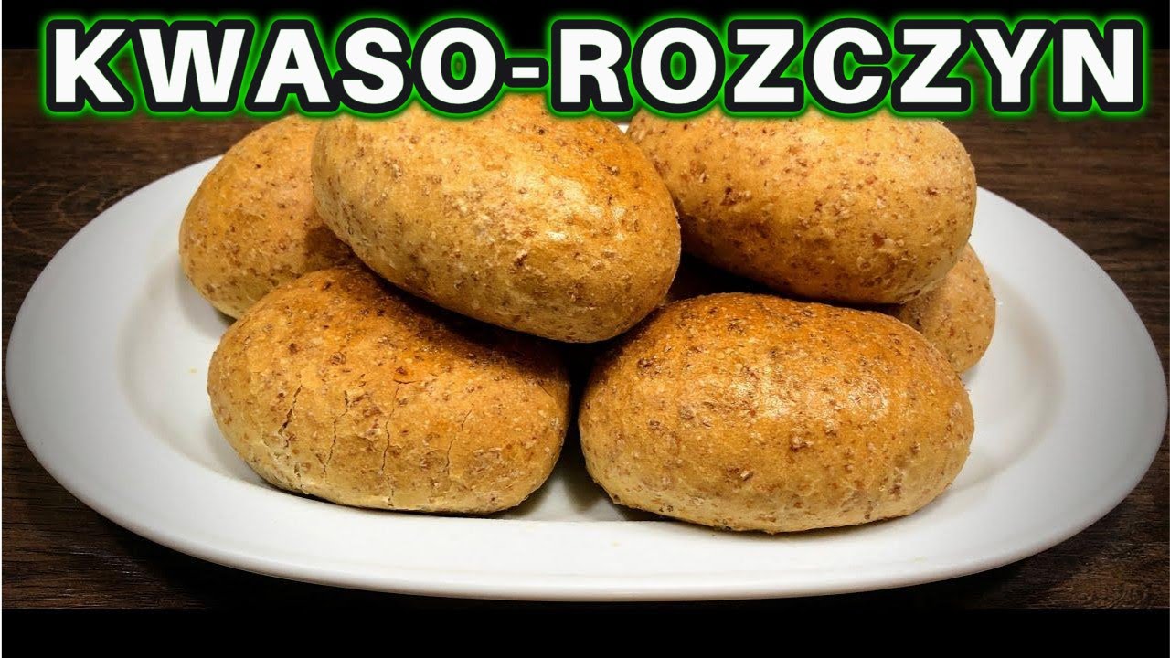 Bułki Grahamki jak z piekarni, ale robione w domu. Autorski przepis.