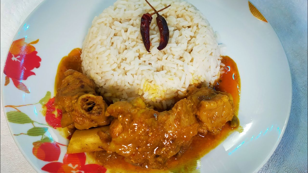 Narkel dudhe Turkey vuna।। টার্কি মুরগির পাখনার মাংস ভুনা নারকেল দুধ দিয়ে