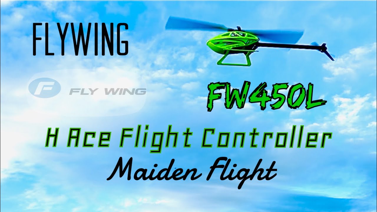Flywing FW450L | Ace Flight Controller | Test Flight/Maiden Flight 😎🔥 #DJRC #FlyLife 