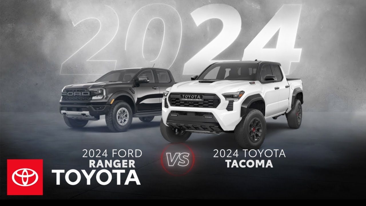 2024 Toyota Tacoma vs 2024 Ford Ranger | Toyota