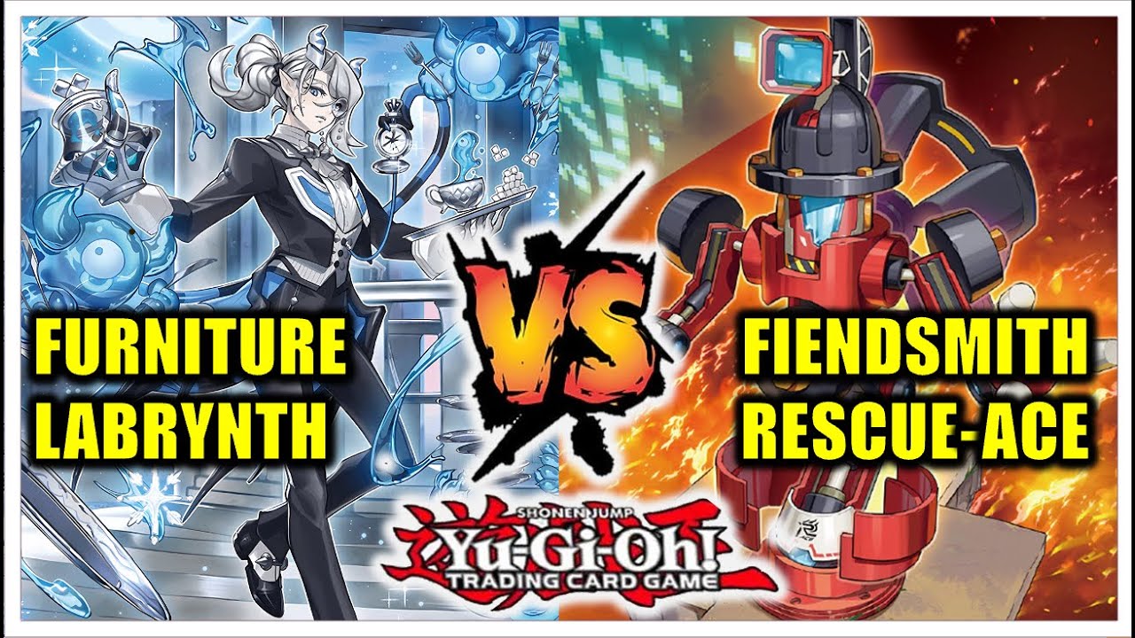 RESCUE ACE FIENDSMITH VS LABRYNTH MATCH! Yu-Gi-Oh!