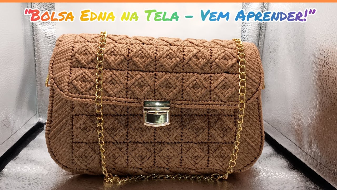 👉 Bolsa Edna na Tela | Passo a Passo Fácil –Para Iniciantes