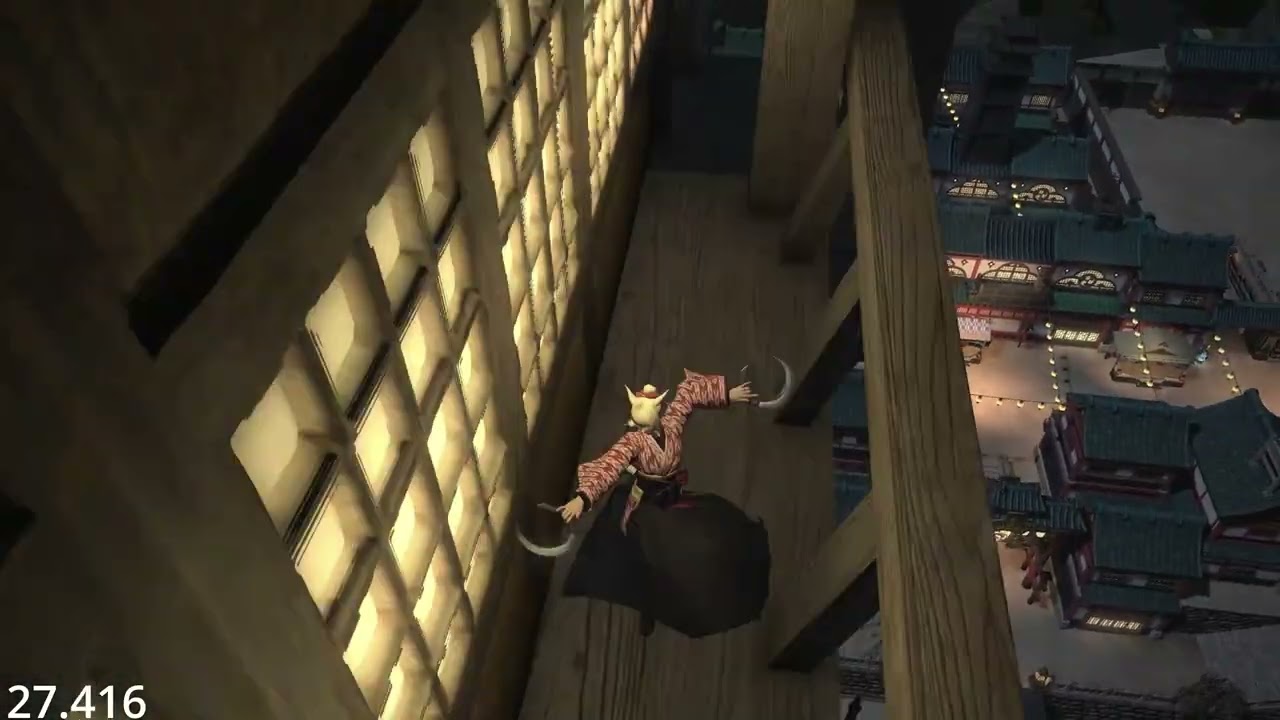 FFXIV | Kugane Tower Speedrun in 33.883s (Any%) [WR]