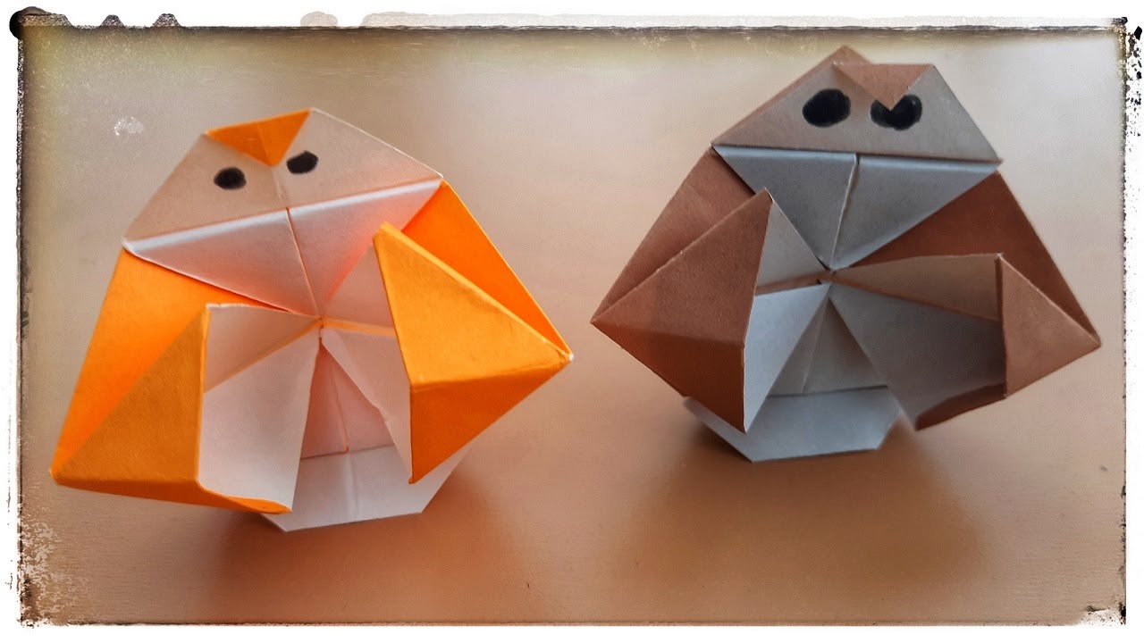 Cómo hacer un 🐒 MONO de papel con PLATILLOS Origami PASO a PASO