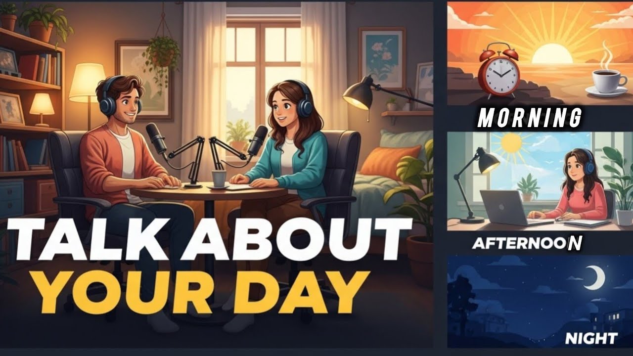 Master Your Daily Routine in English | Step-by-Step Guide to Fluent For Beginners