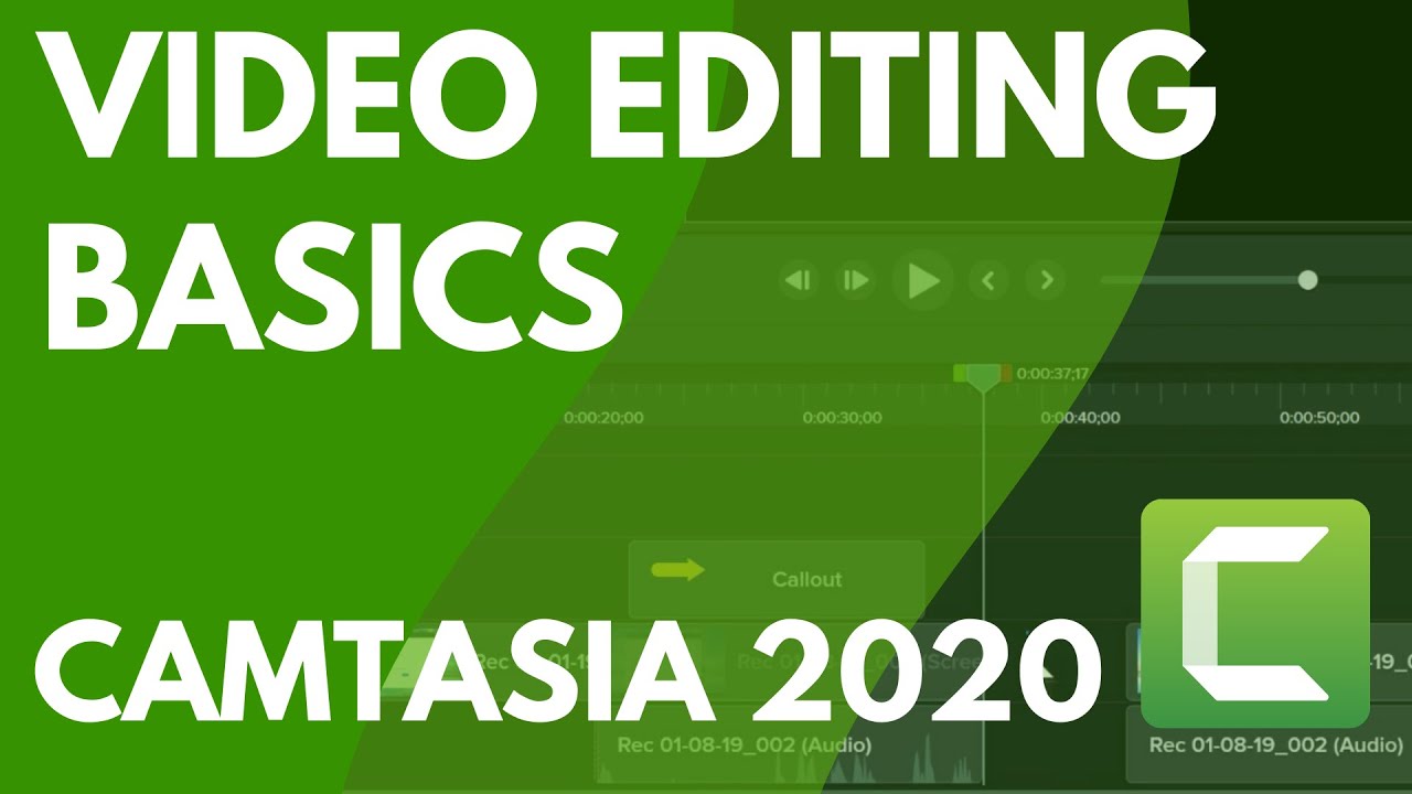 Основы видеомонтажа в Camtasia 2020