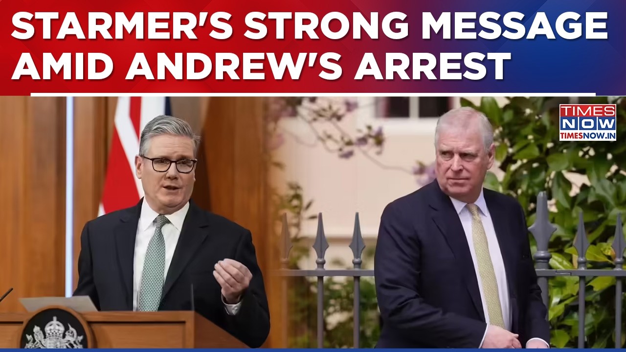 Starmer Gives 'Nobody Is Above Law Mesage' Amid Arrest Of Ex-Prince Andrew Over Epstein Links