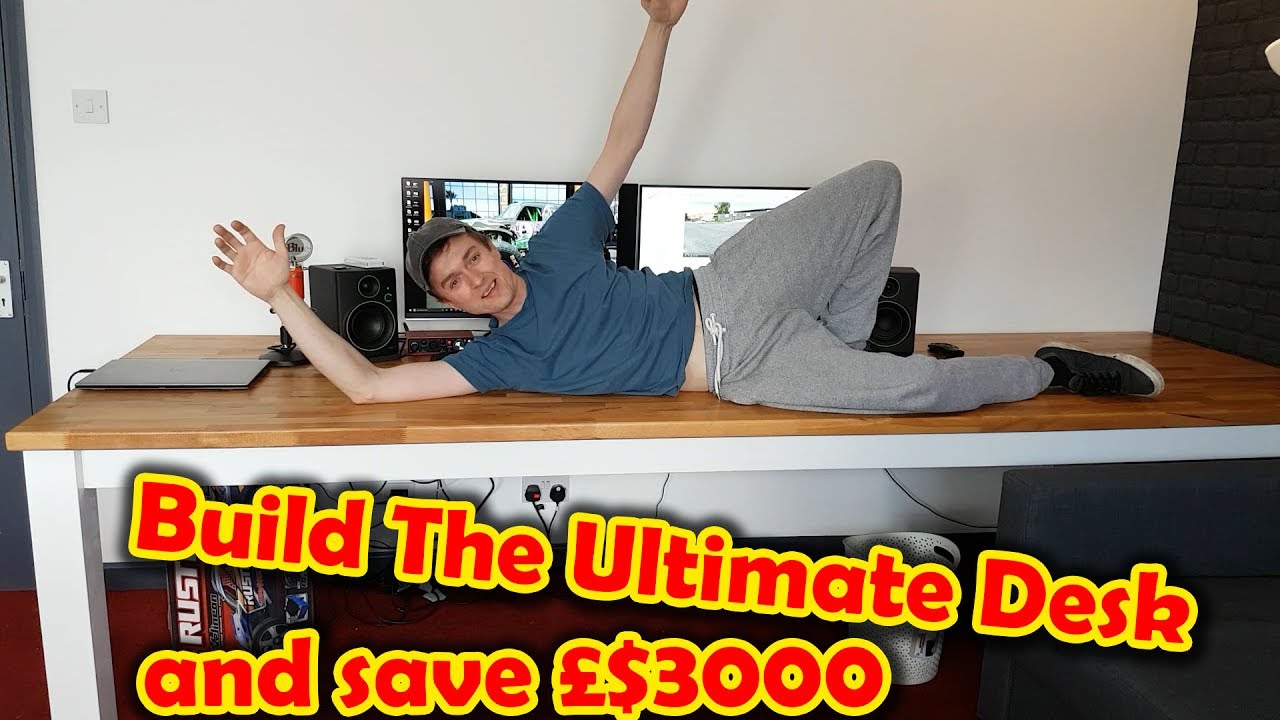 Build the Ultimate 3 Meter long Computer Desk / Dinner Table