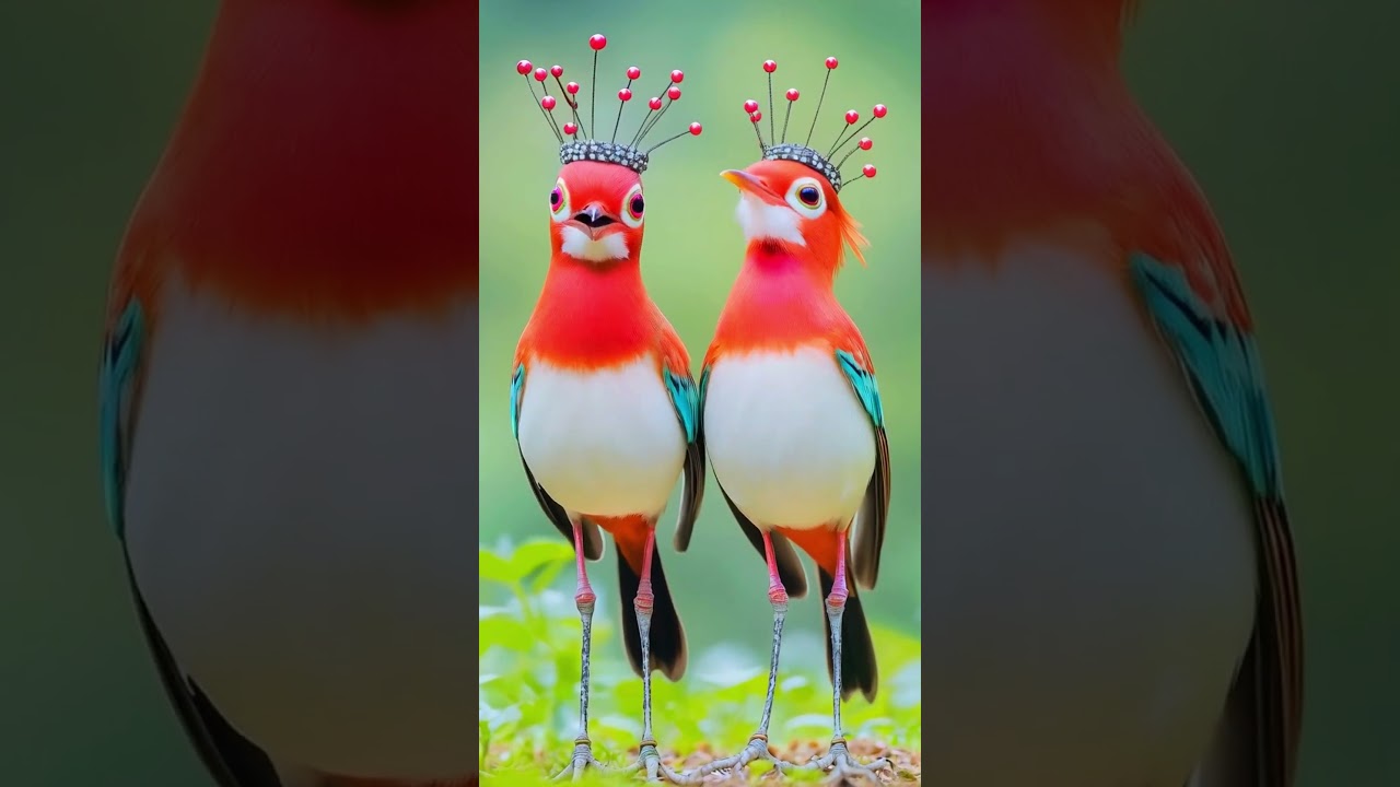 Rare Bird Species Spotted! 🦜#rarebirds #birdwatching #wildlife #shorts #nature #birdsounds #oiseau