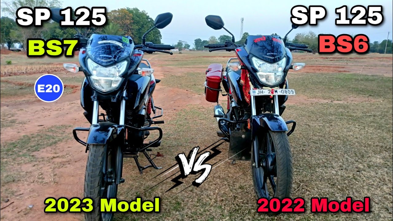 2023 New Honda SP125 vs 2022 Old Honda SP125 Detail Comparison 🔥| Price Features & Changes in 2023