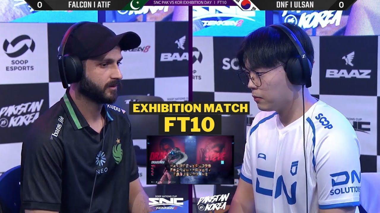 Ulsan (Dragunov) vs. Atif (Dragunov) FT10 Exhibition Match | Pakistan vs Korea | @BAAZGG