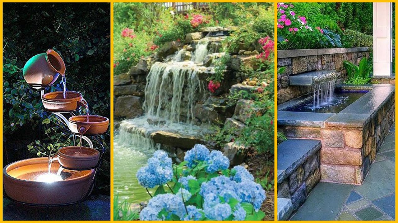 75 Small Waterfall Pond Ideas