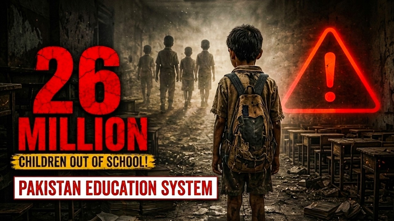 The Dark Reality of Pakistan's Education System: Why 26 Million Children are Out of School