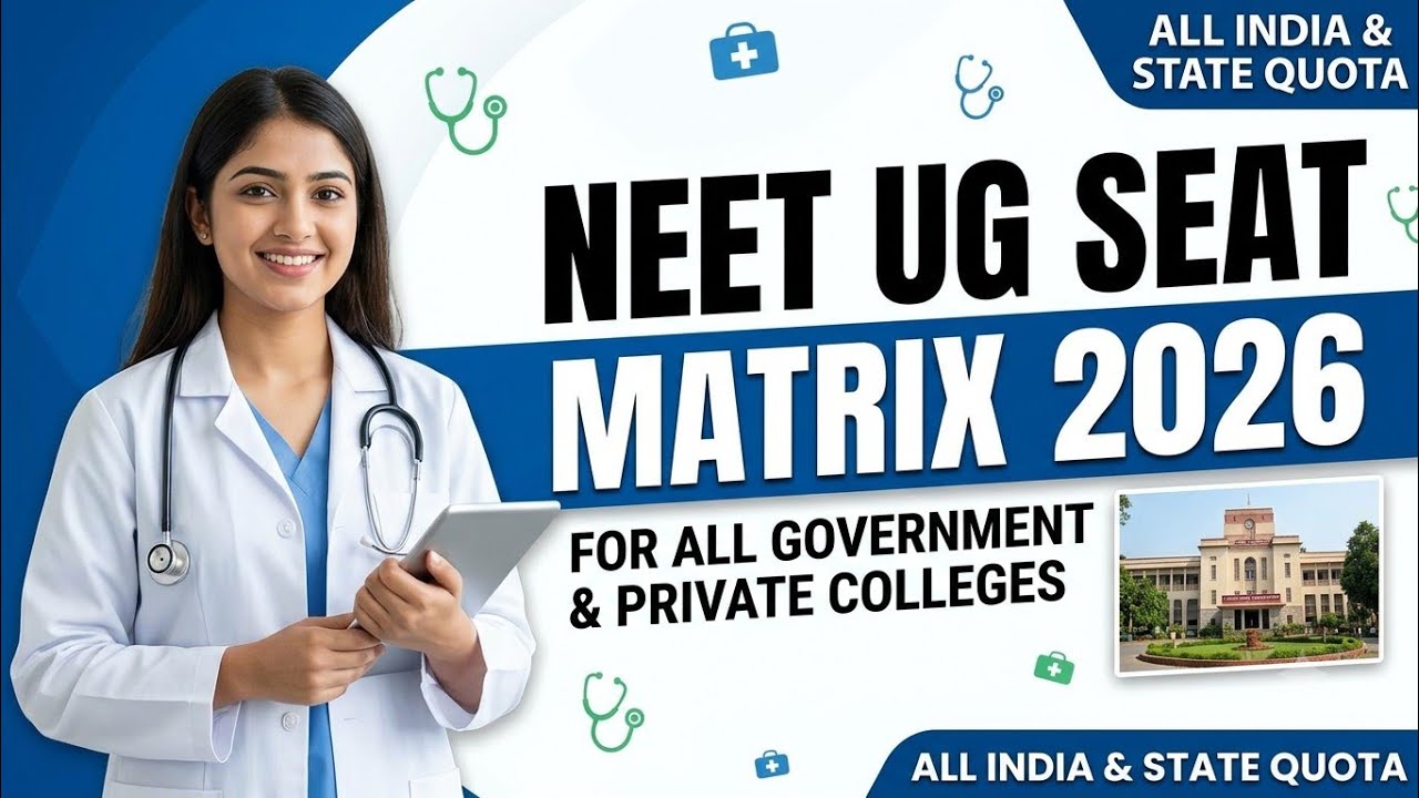 NEET UG Seat Matrix 2026/How To Check NEET UG Round 1 Seat Matrix 2026/ NEET UG 2026 Seat Matrix 
