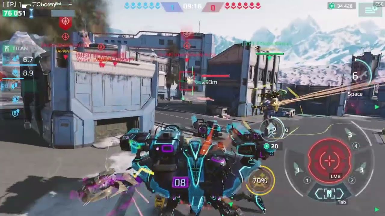 PNS VS AUS# - War Robots - WR