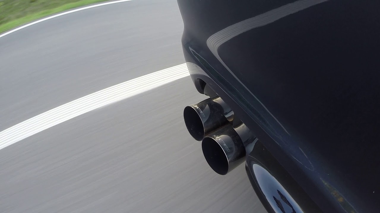 Bmw e46 330ci eisenmann exhaust.