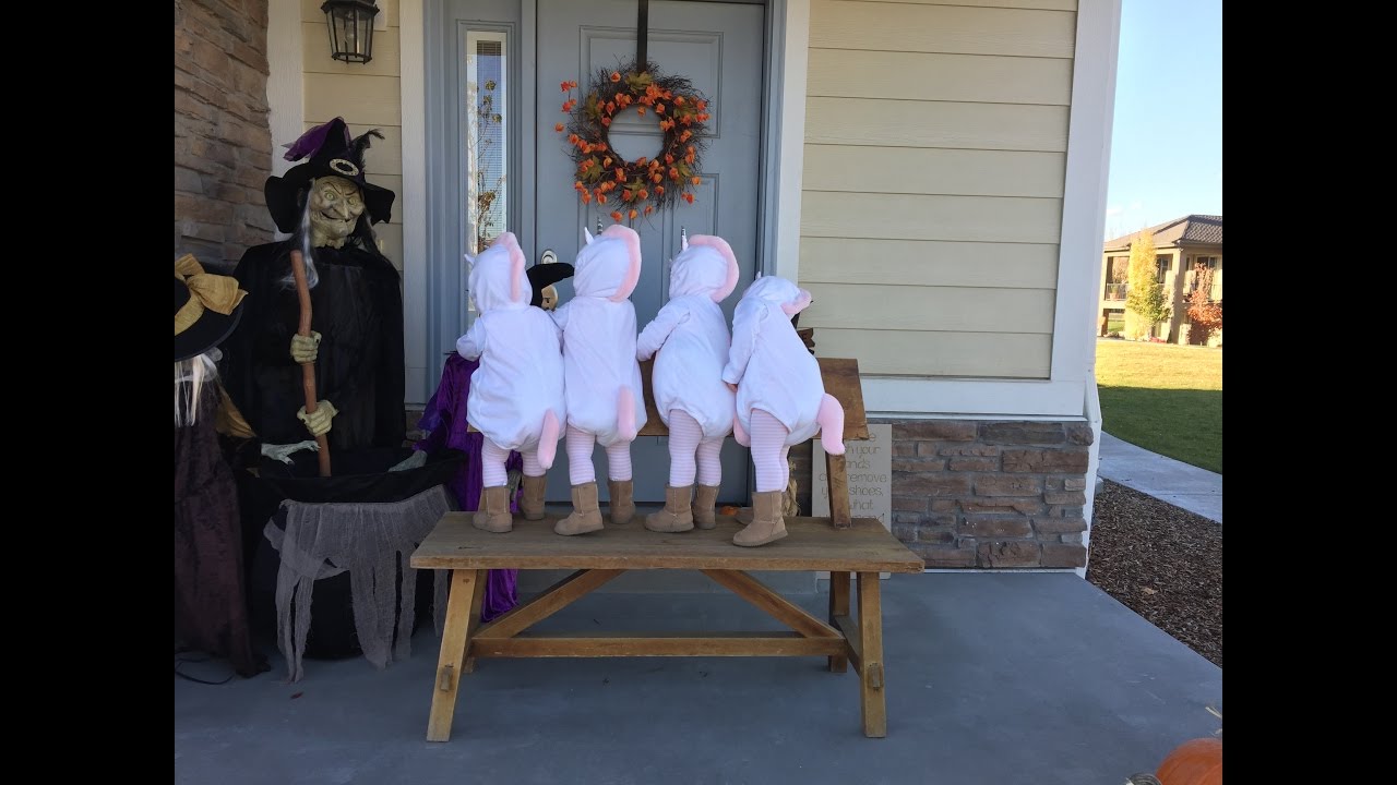 QUADRUPLE THE FUN THIS HALLOWEEN