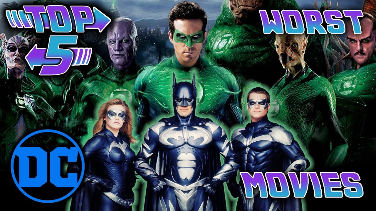 5 худших фильмов DC
