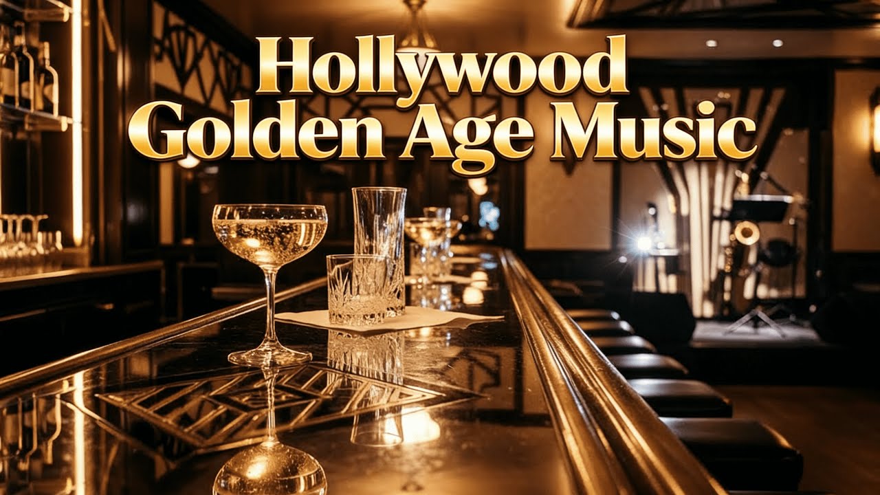 1 Hour of Old Hollywood Orchestra (1940s–1950s) | Golden Age Instrumental | No Vocals