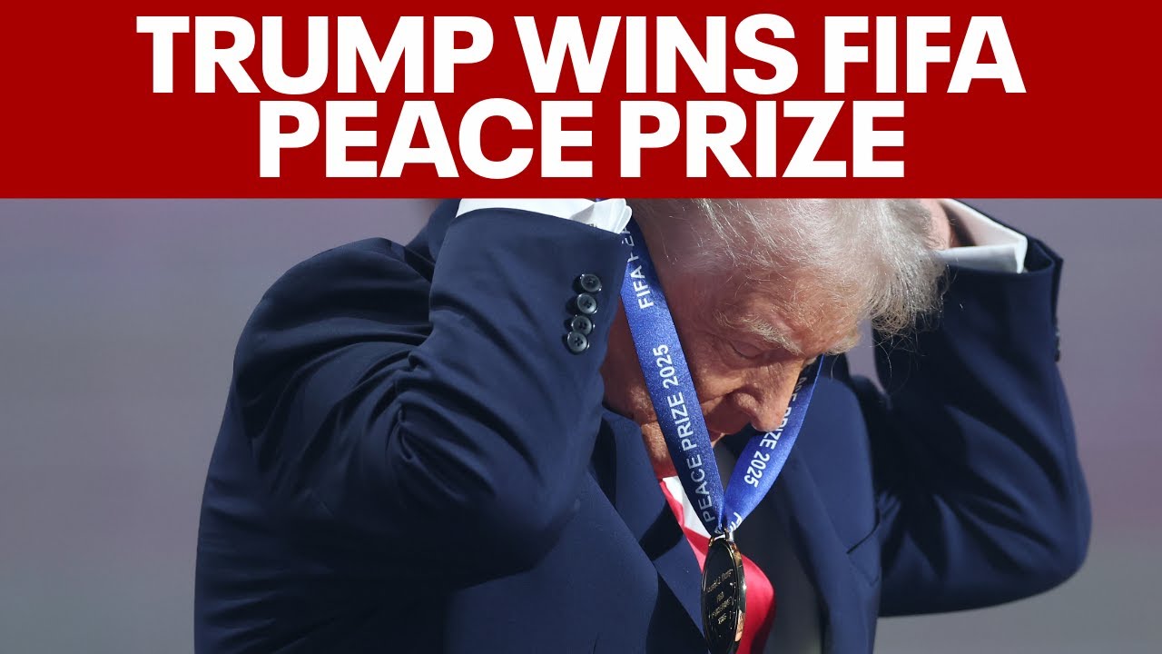 WATCH: President Trump wins inaugural FIFA Peace Prize | FOX 5 DC