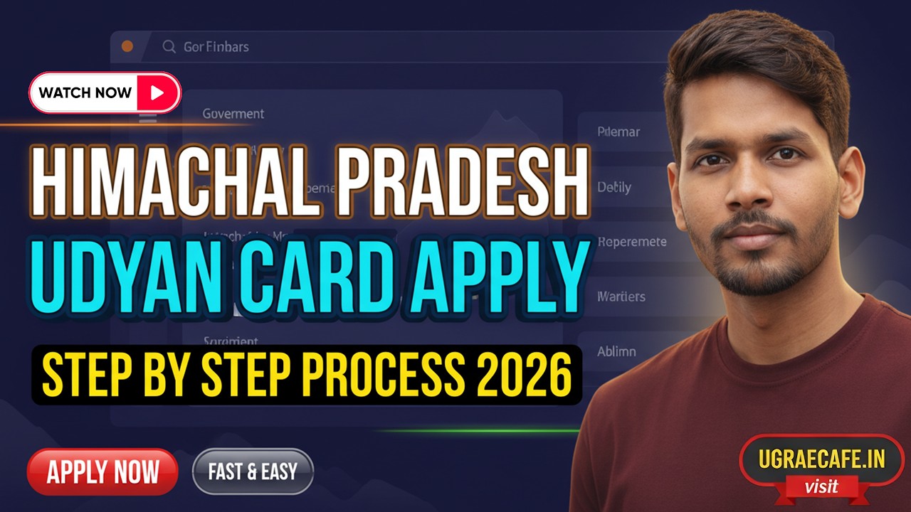 HOW TO APPLY UDYAN CARD Online (HP): Documents & Registration Full Guide | UGRAECAFE
