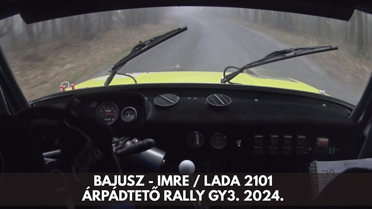 Bajusz - Imre / Lada 2101 / Árpádtető Rallye  GY.3 2024. - TheLepoldMedia