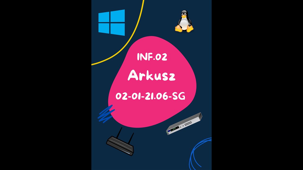 Kwalifikacja INF.02 - zadanie 01 - czerwiec 2021 - część praktyczna
