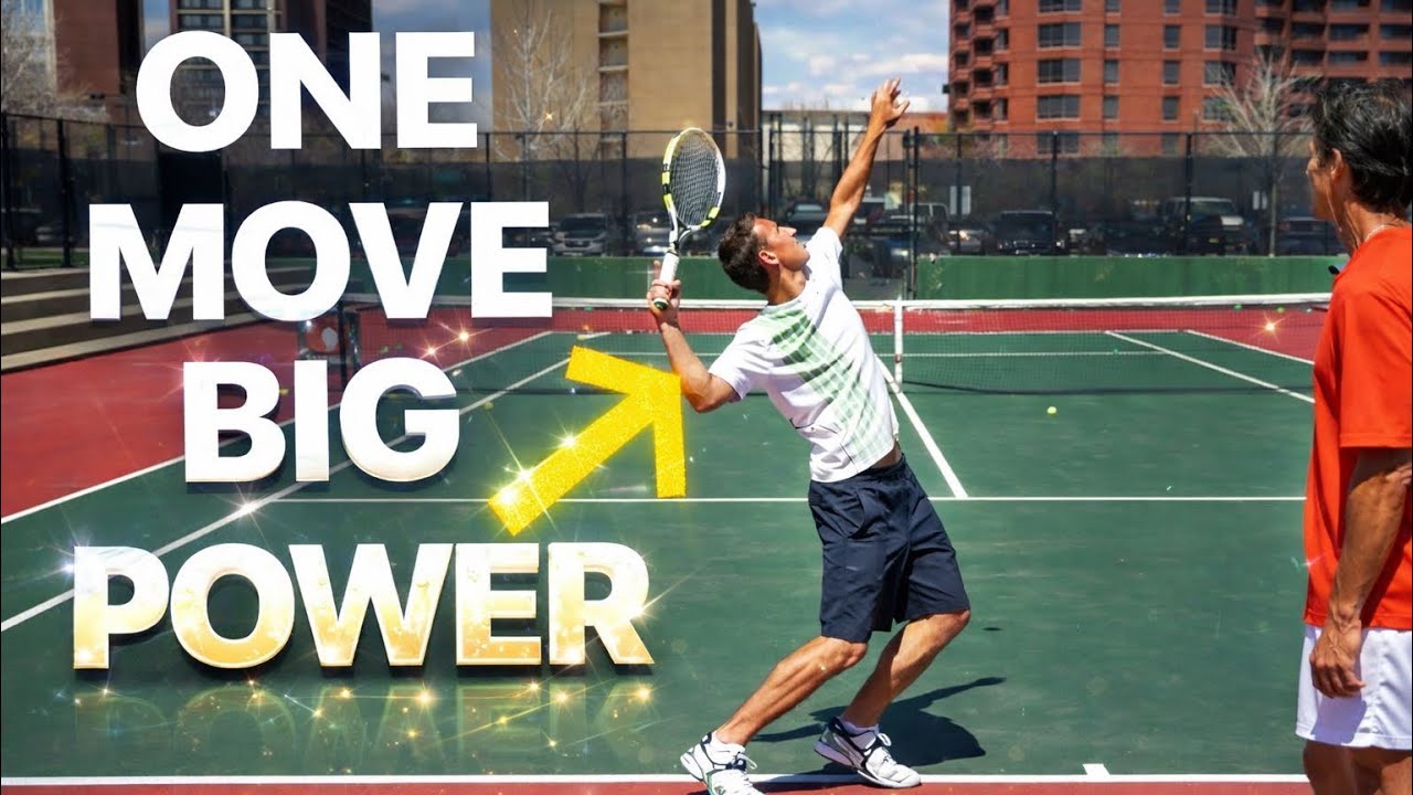 The #1 Power Serve Tip in Tennis &ndash; Elbow the Enemy