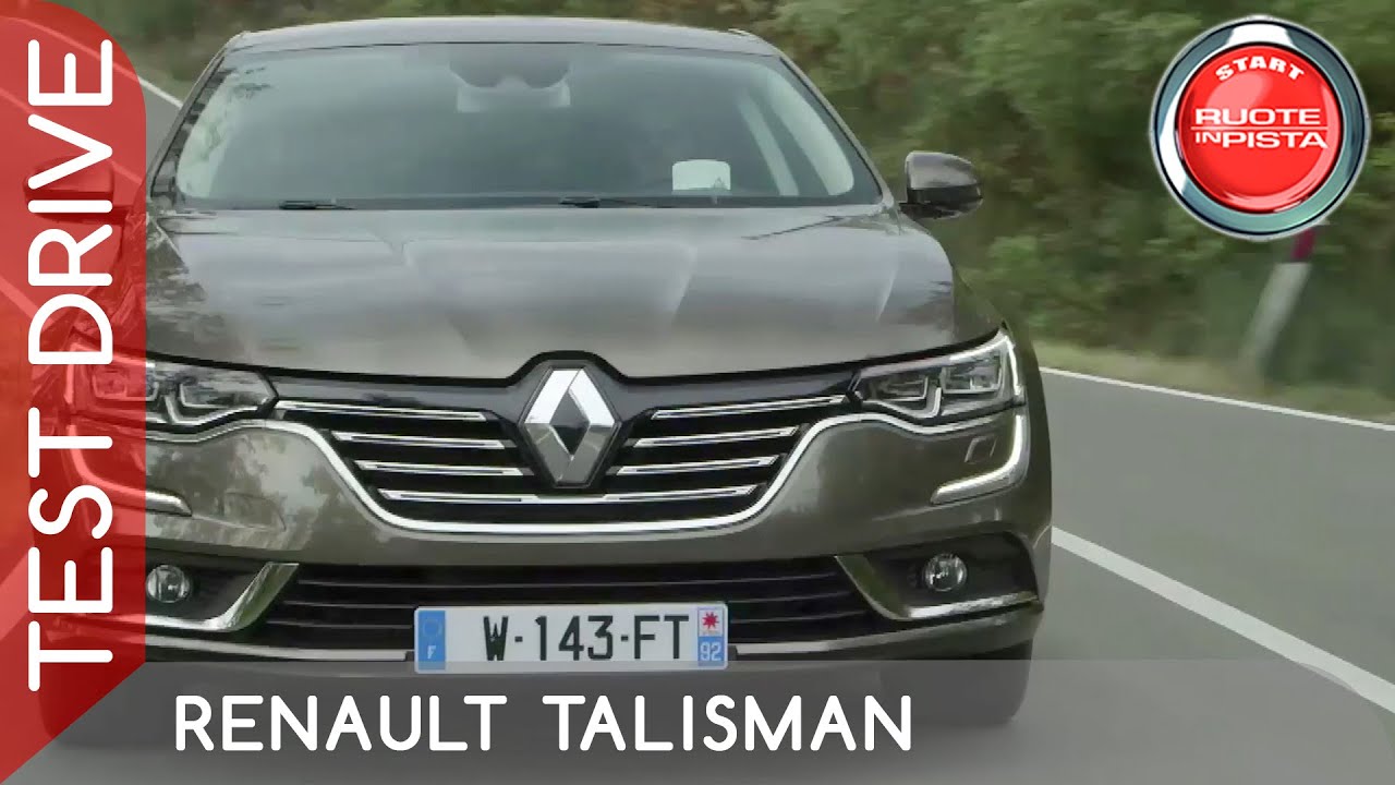 Renault Talisman Test Drive | Marco Fasoli prova