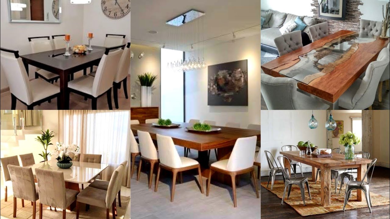 Beautiful and trendy space free tables and chairs designs and ideas for duplex homes//modern decor