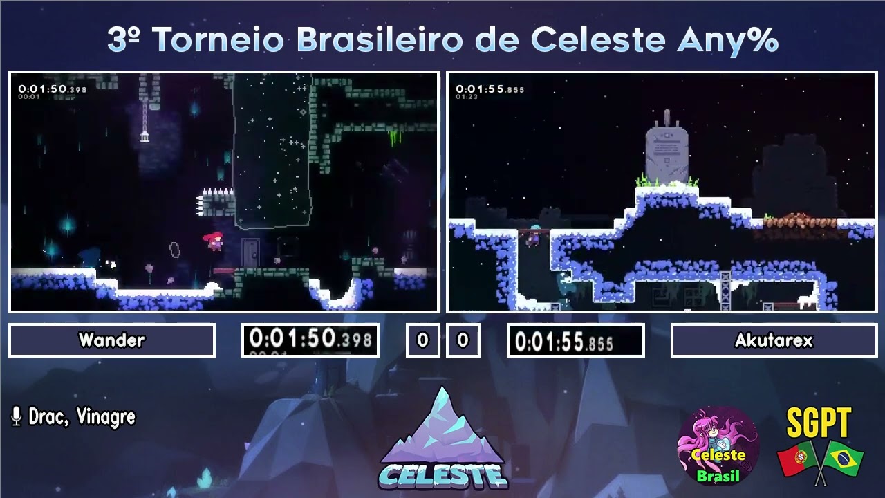 Wander vs Akutarex. Terceiro Torneio Brasileiro de Celeste Any%