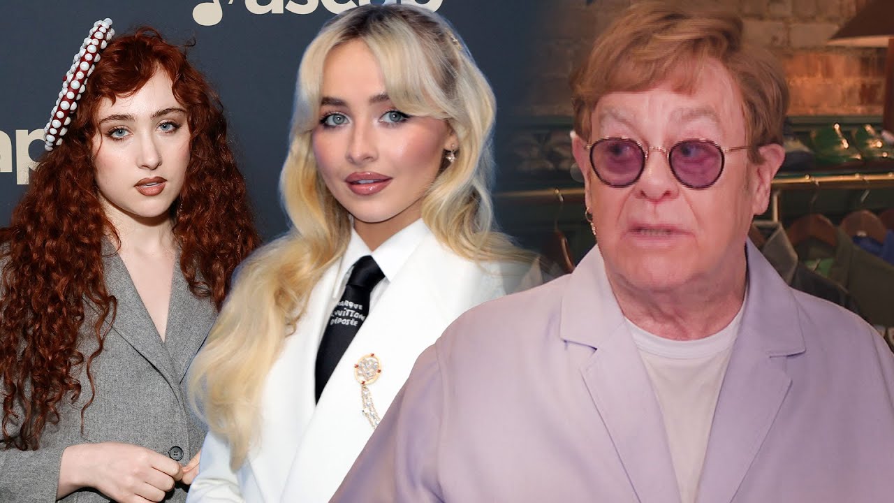 Elton John and David Furnish on Chappell Roan, Sabrina Carpenter & More Women 'KILLING IT' in Mus…