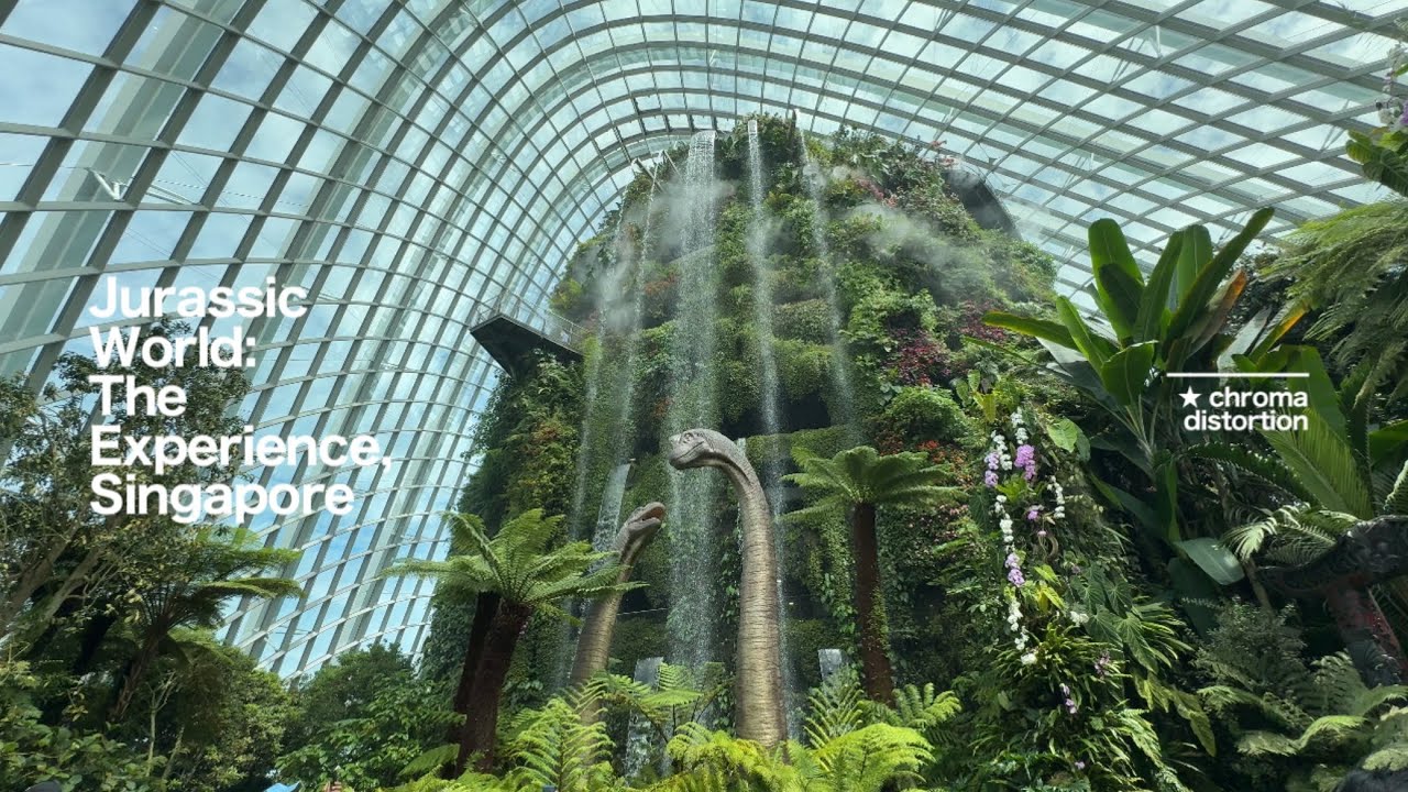 MOST surreal Jurassic World Experience in Singapore // Gardens by the Bay