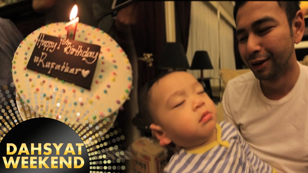 Usaha Raffi membangunkan Rafathar di hari ualng tahunnya [Dahsyat] [15 Agustus 2016]