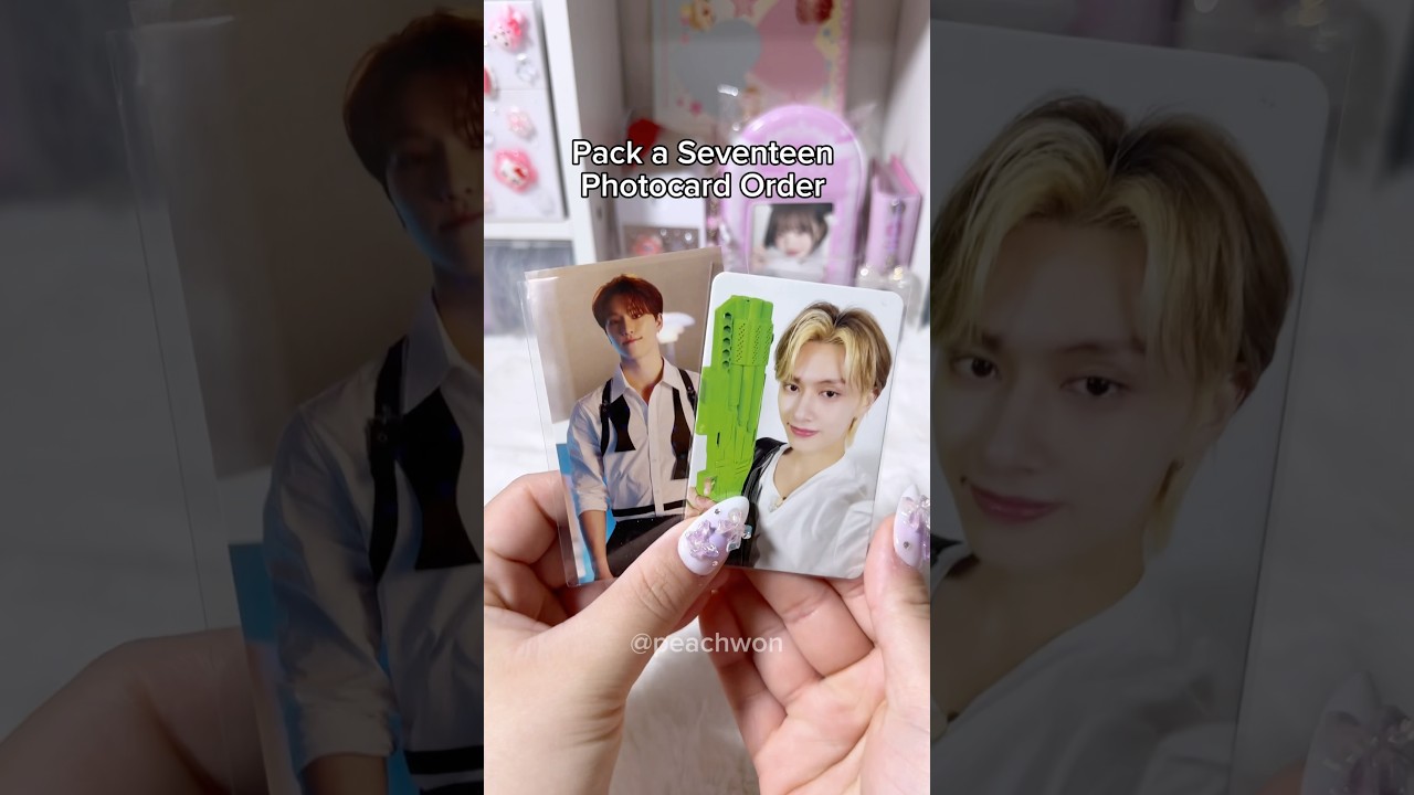 Pack a Seventeen Photocard Order