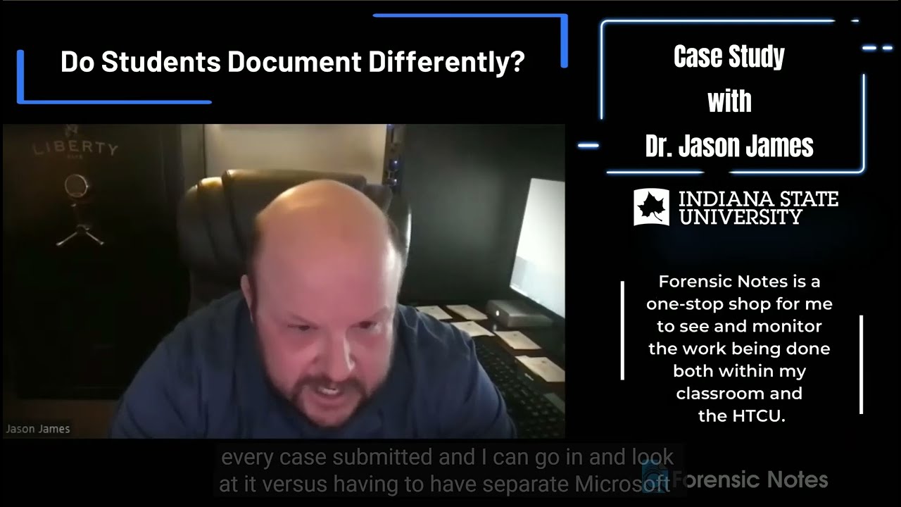 Does Forensic Notes change the way students document?